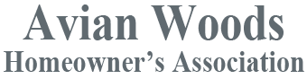 Avian Woods Homeowner's Association Inc.
